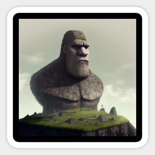 Easter Island-people of Easter Island Sticker